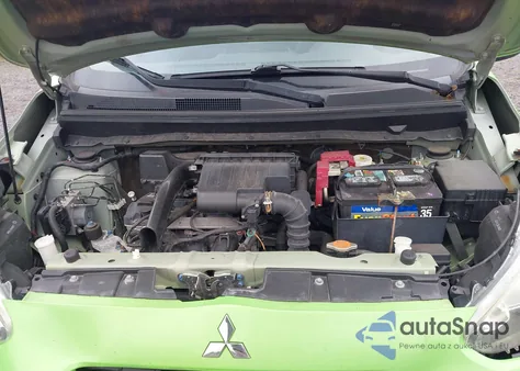 2014 Mitsubishi Mirage De z USA, uszkodzony, nr VIN ML32A3HJ6EH002948